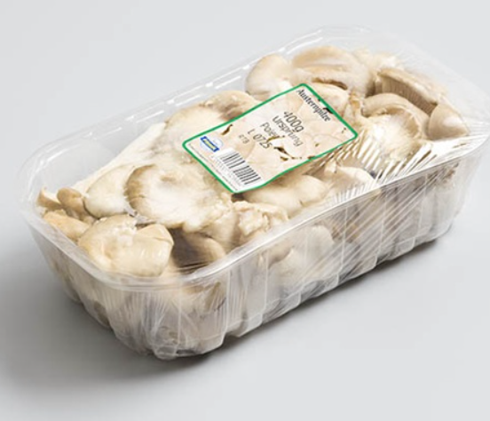 Mushrooms - Plastic Tray with Stretch Film - NNZ